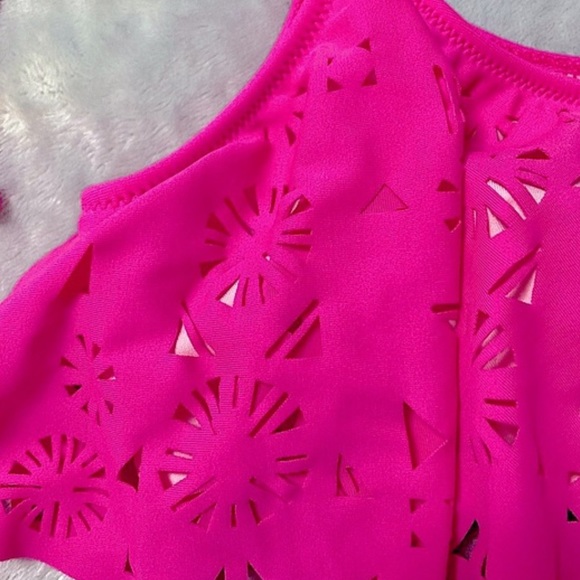 PINK Bathing Suit Bandeau - Picture 2 of 3